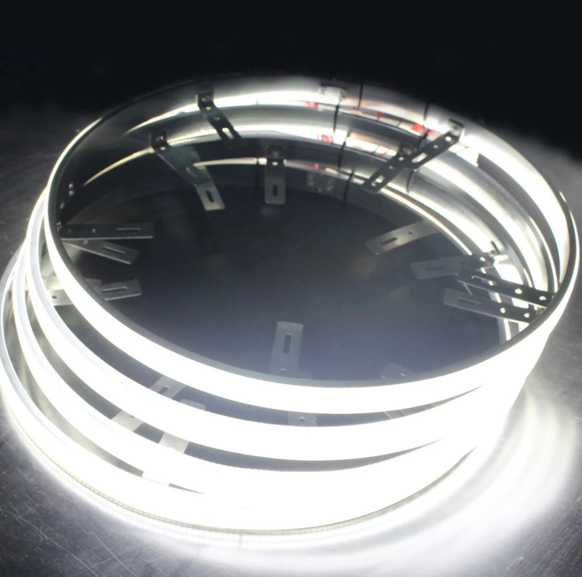 Extreme high intensity quad row wheel light (set of 4)