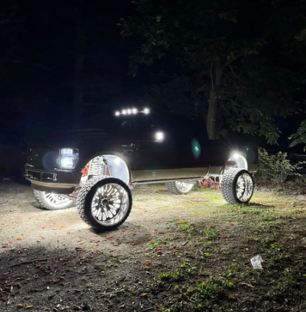 Pure White 219Led Rock Light