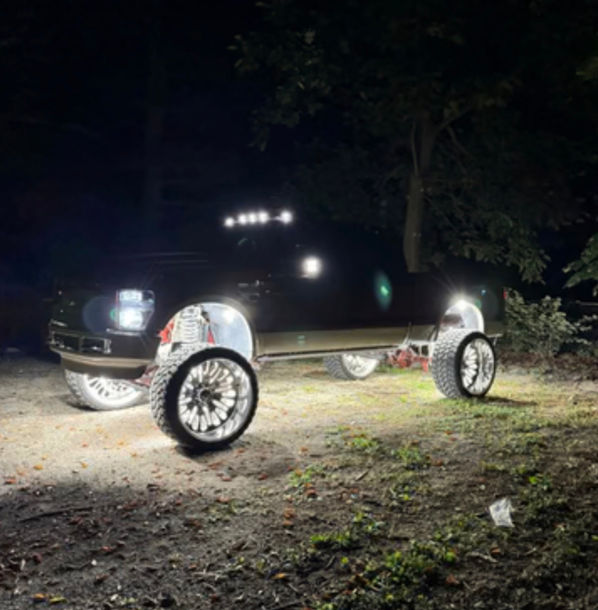 Pure White 219Led Rock Light