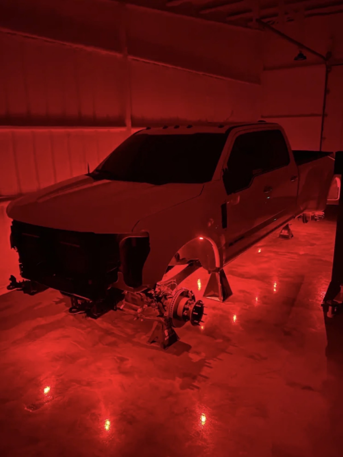 48 led pure white rock light (8 rock lights)