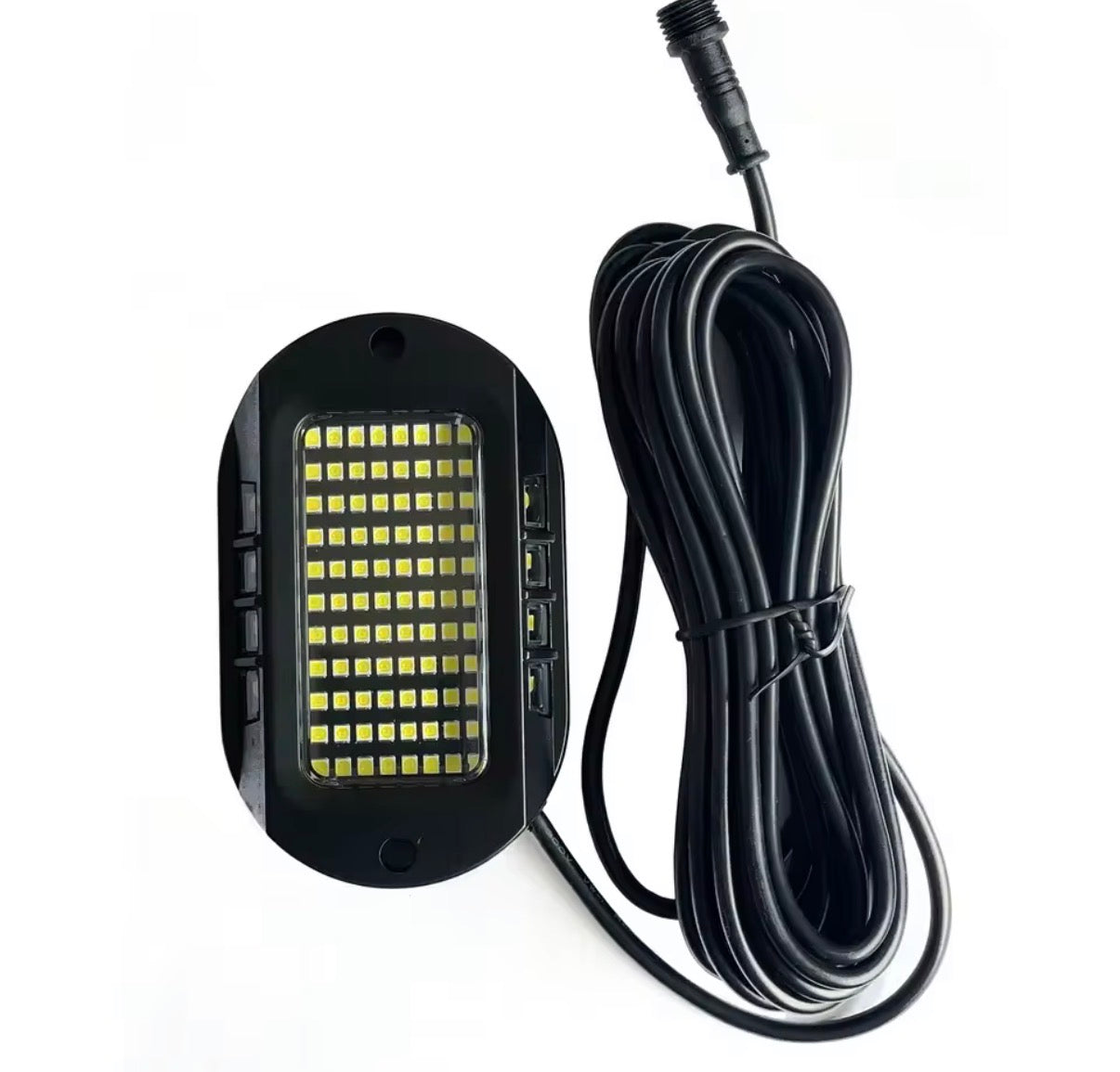 48 led pure white rock light (8 rock lights)
