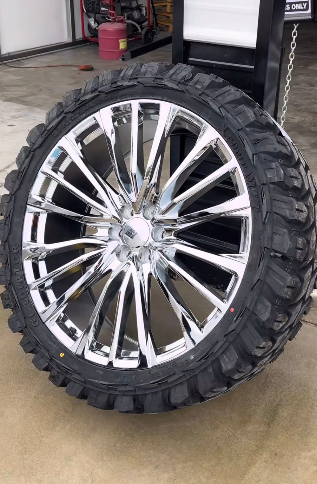 Custom Chrome Wheels 20 22 24 26 Inch Forged Wheels Monoblock Forged Rims 6x5.5 6x139.7 (set of 4)